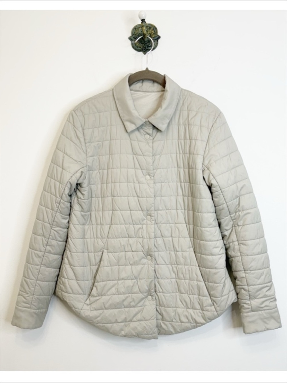 Lululemon Switch Please Shacket Jacket Silverstone Glyde PrimaLoft Womens Size 4
